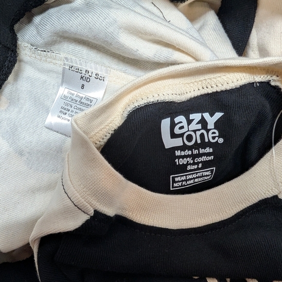 Lazy One Brother Bear Pajama Set Boys Size 8 New with Tags - Picture 6 of 6